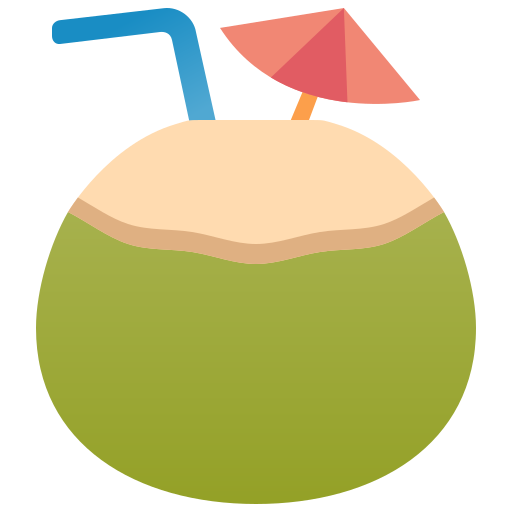Coconuts Amethys Design Flat icon