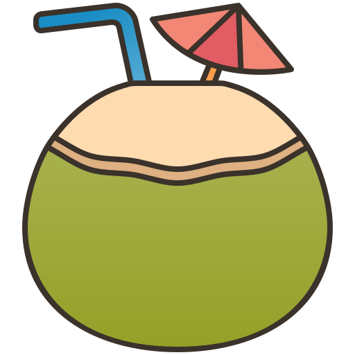 코코넛 Amethys Design Lineal Color icon