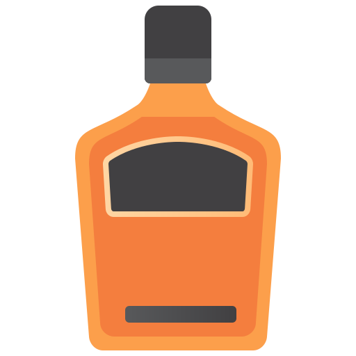 Whisky Amethys Design Flat icon