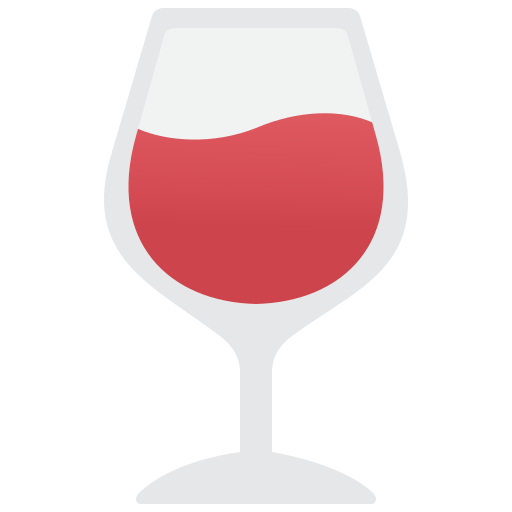 Wine Amethys Design Flat icon