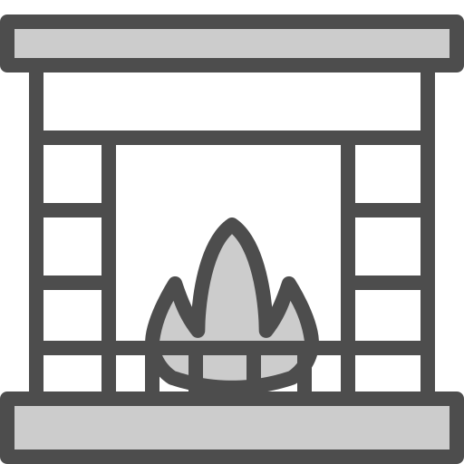 Fireplace Winnievizence Grey icon