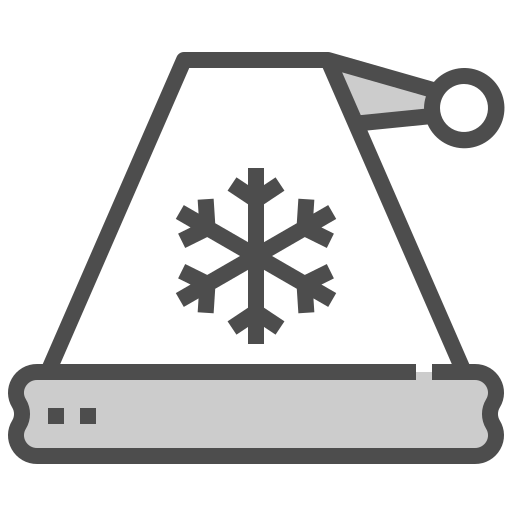 クリスマスハット Winnievizence Grey icon