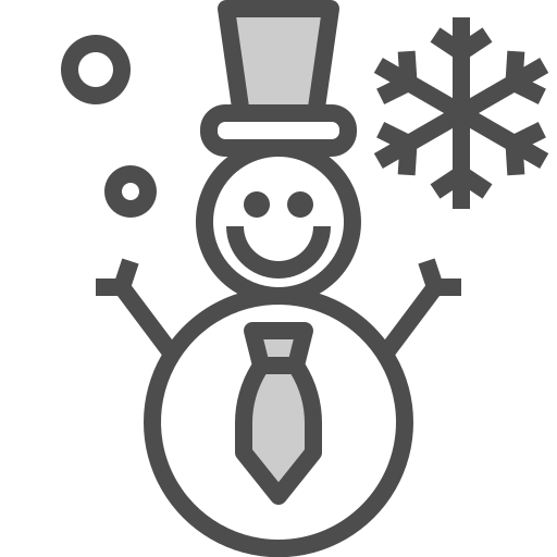 monigote de nieve Winnievizence Grey icono
