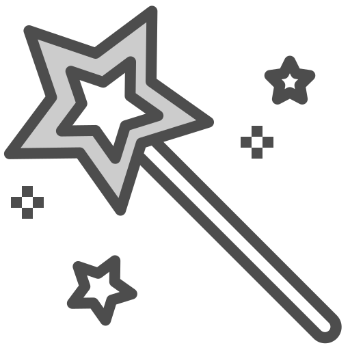 Magic wand Winnievizence Grey icon