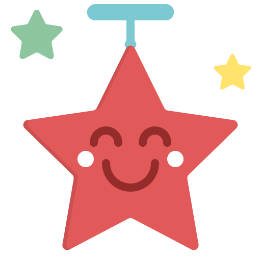 Star Winnievizence Flat icon