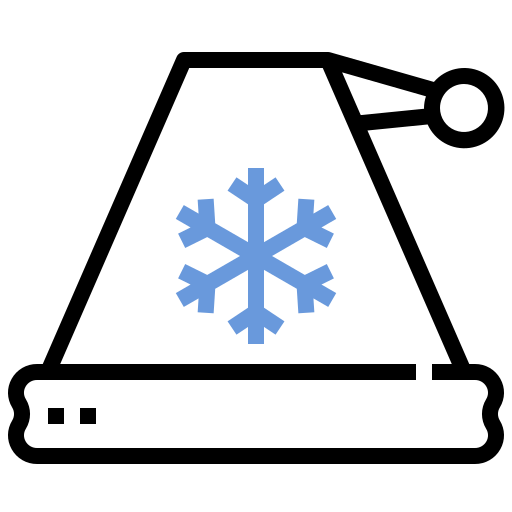 クリスマスハット Winnievizence Blue icon