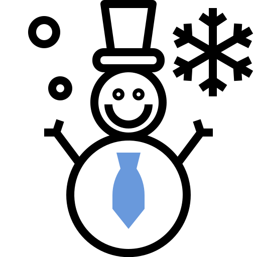 Snowman Winnievizence Blue icon