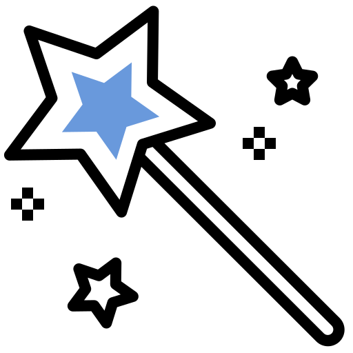 마법의 지팡이 Winnievizence Blue icon