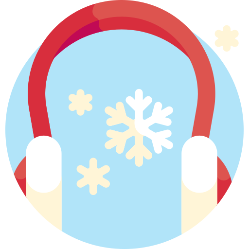 oorwarmers Detailed Flat Circular Flat icoon