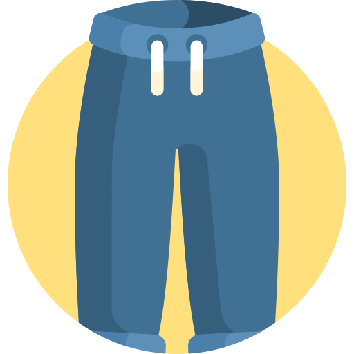 pantaloni Detailed Flat Circular Flat icona