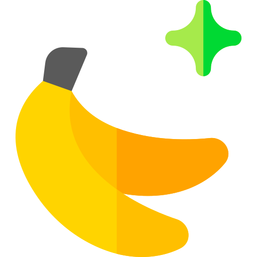 Banana Basic Rounded Flat icon