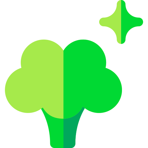 broccoli Basic Rounded Flat icoon