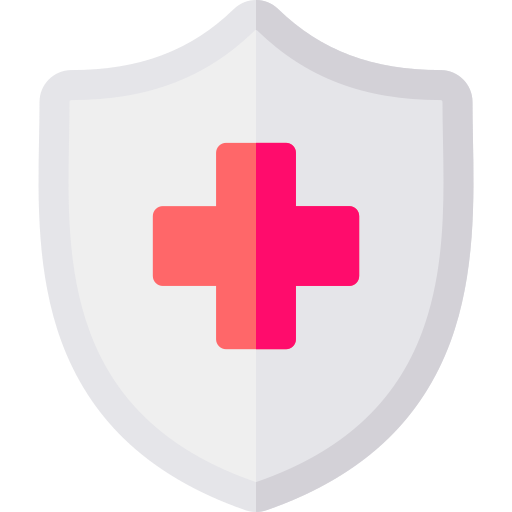 krankenversicherung Basic Rounded Flat icon