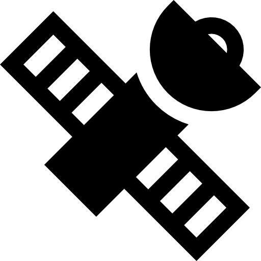 Satellite Basic Straight Filled icon