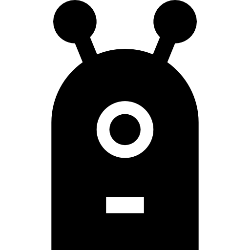 alieno Basic Straight Filled icona