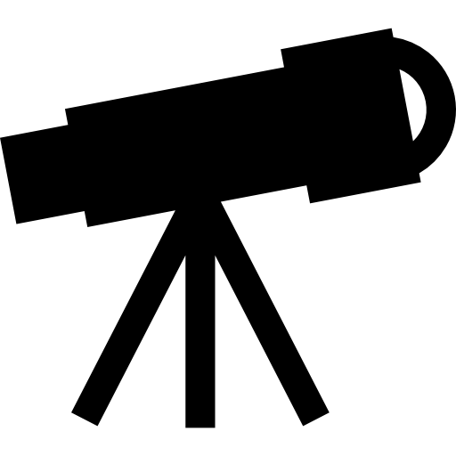 Телескоп Basic Straight Filled иконка