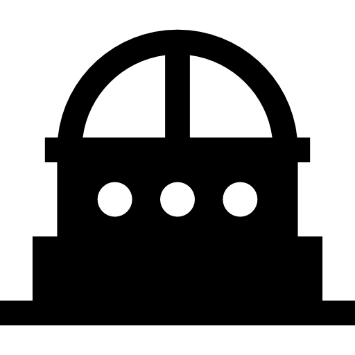 obserwatorium Basic Straight Filled ikona