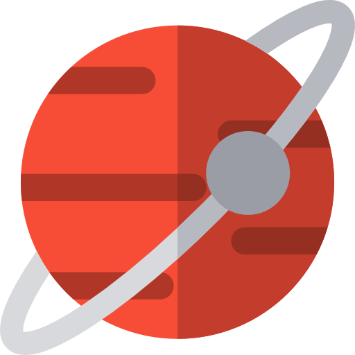 planeta Basic Straight Flat ikona