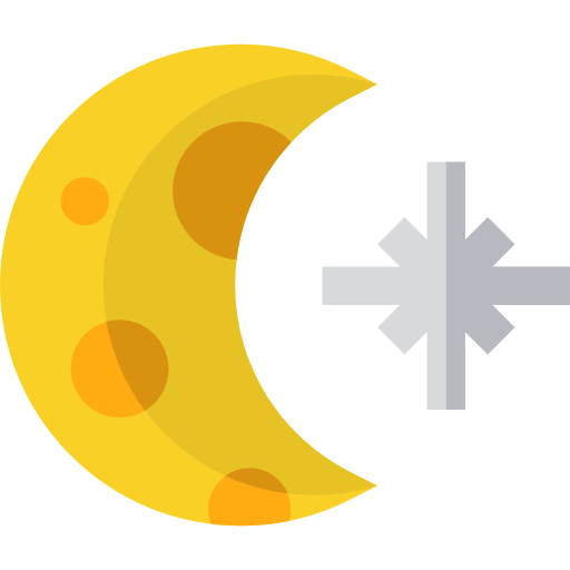月 Basic Straight Flat icon