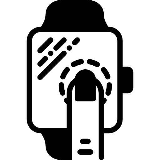 Smartwatch Basic Miscellany Fill icon