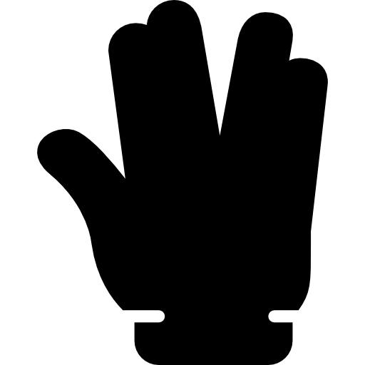 gest ręki Basic Miscellany Fill ikona
