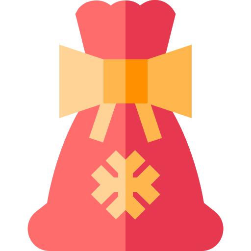 Christmas present Basic Straight Flat icon