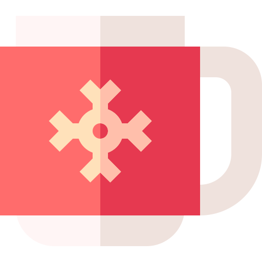 kaffeetasse Basic Straight Flat icon
