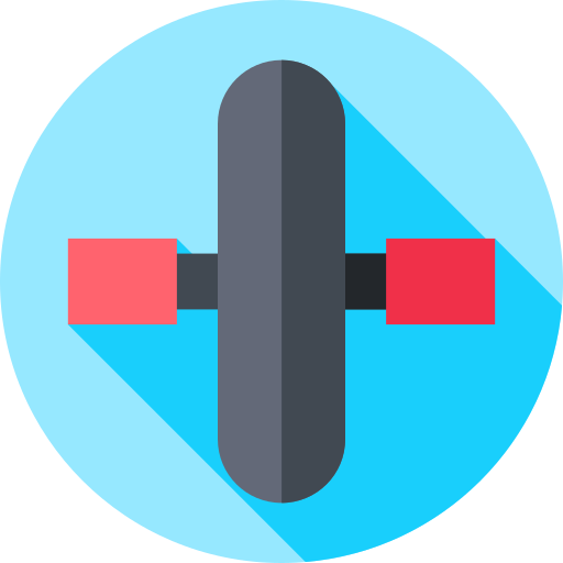 rueda Flat Circular Flat icono
