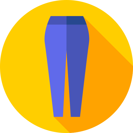 yoga-hose Flat Circular Flat icon