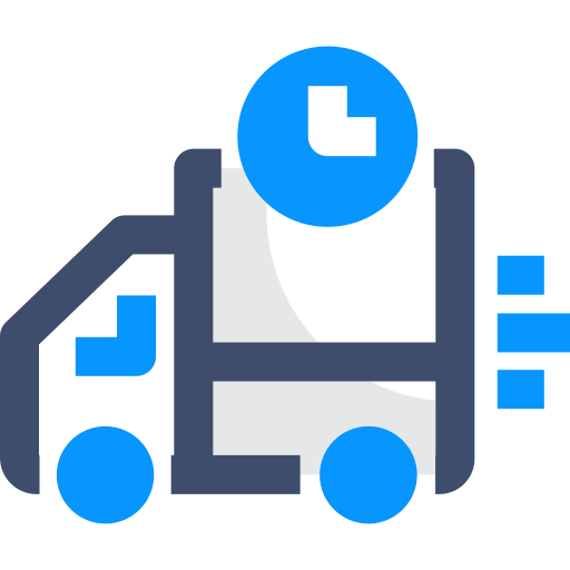 camión de reparto SBTS2018 Blue icono