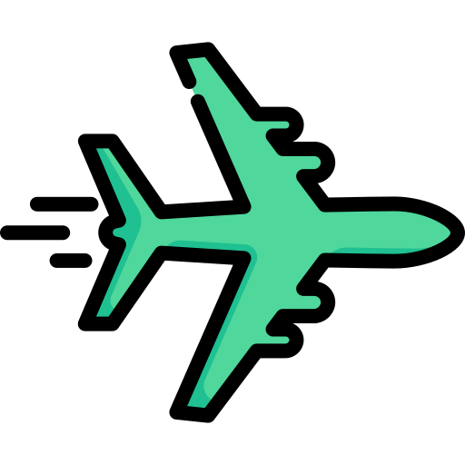 飛行機 Kosonicon Lineal color icon