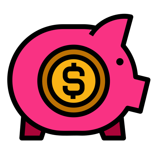 sparschwein Andinur Lineal color icon