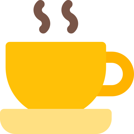 Coffee Pixel Perfect Flat icon