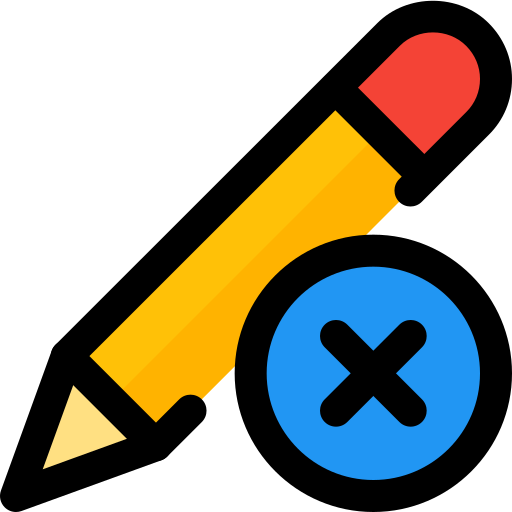 Pencil Pixel Perfect Lineal Color icon
