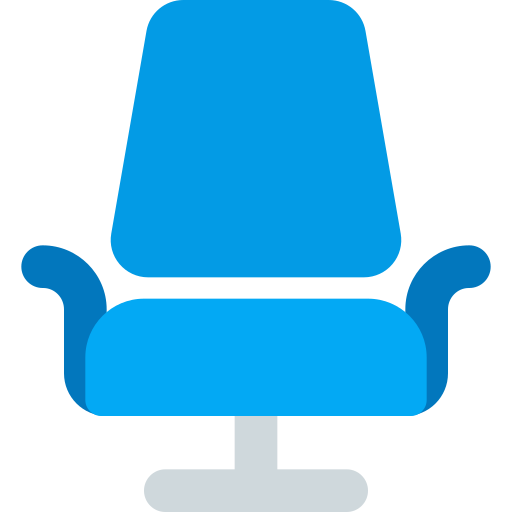 krzesło biurowe Pixel Perfect Flat ikona