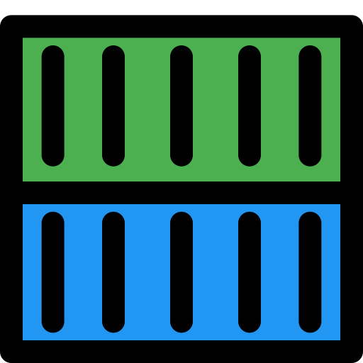 container Pixel Perfect Lineal Color icon