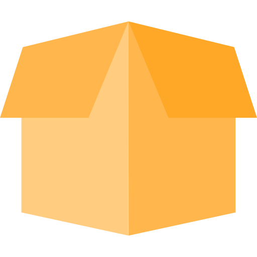 Open box Pixel Perfect Flat icon