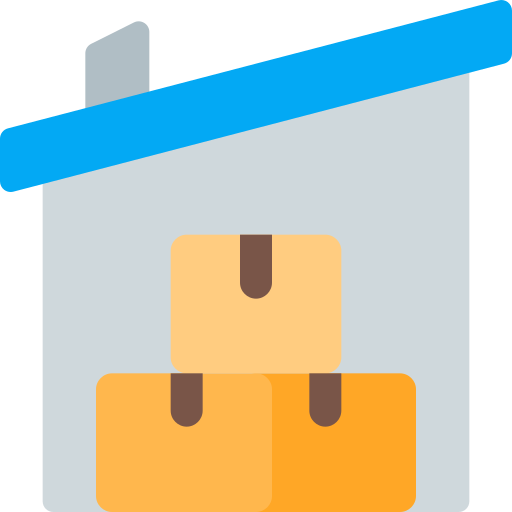 Warehouse Pixel Perfect Flat icon