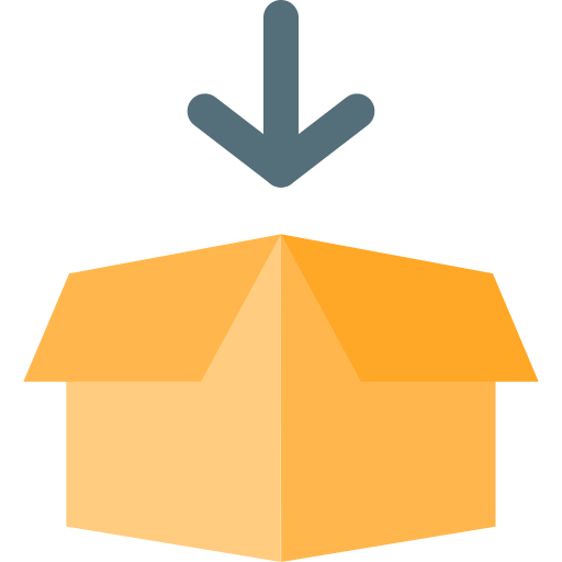 Open box Pixel Perfect Flat icon