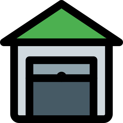 Warehouse Pixel Perfect Lineal Color icon