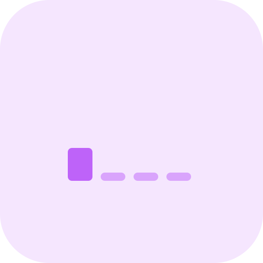 schwaches signal Pixel Perfect Tritone icon