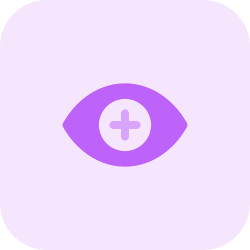 scanner ocular Pixel Perfect Tritone Ícone