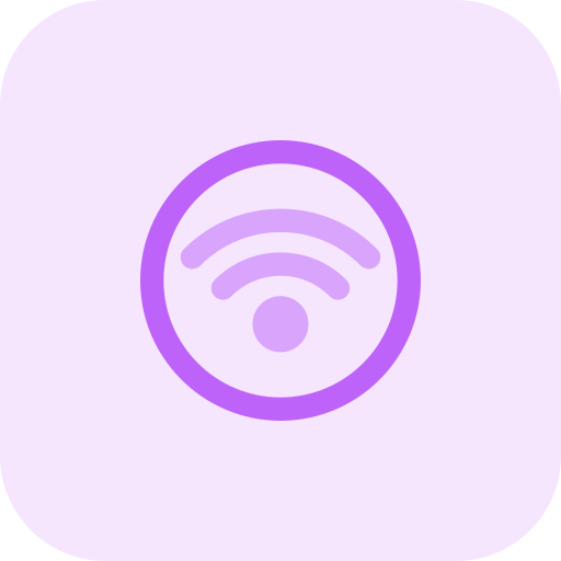 wi-fi Pixel Perfect Tritone icon