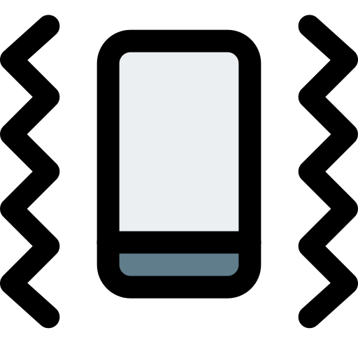 Vibrate Pixel Perfect Lineal Color icon