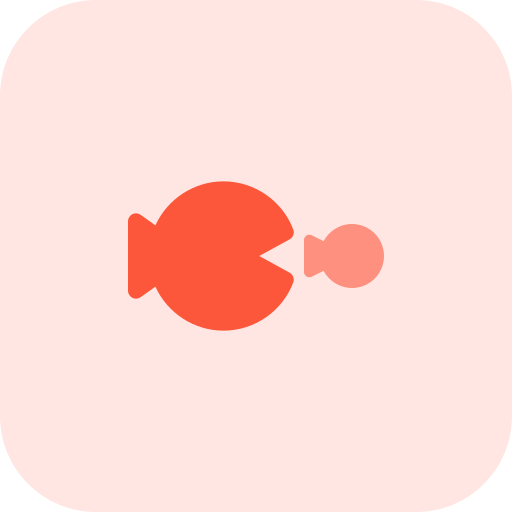 물고기 Pixel Perfect Tritone icon