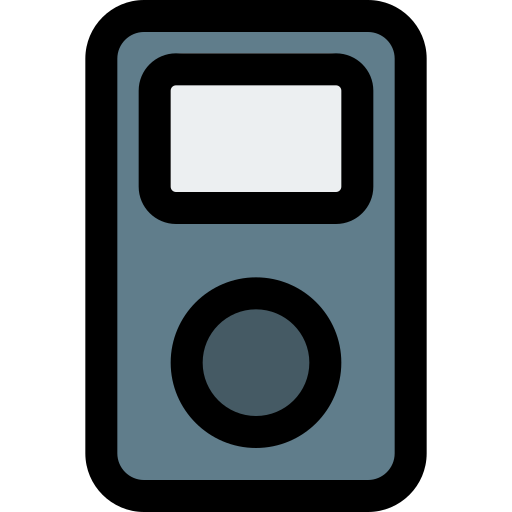 Music player Pixel Perfect Lineal Color icon