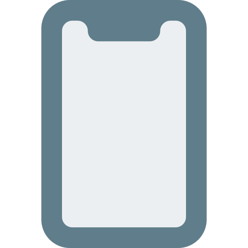 smartphone Pixel Perfect Flat icoon