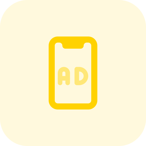 advertenties Pixel Perfect Tritone icoon