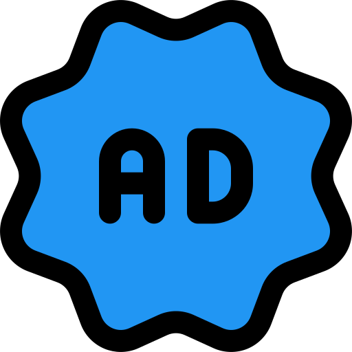 Ads Pixel Perfect Lineal Color icon