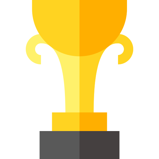 Trophy Basic Straight Flat icon